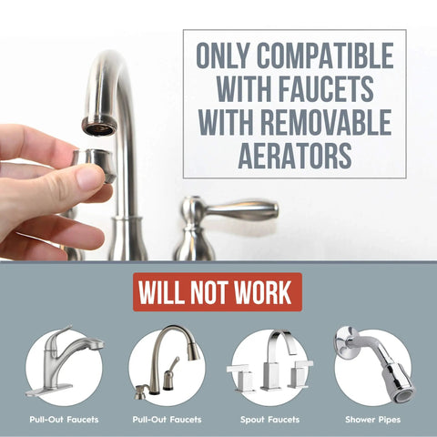 Spray Hose Extension For Sink With Quick Connect Sprayer Attachment Faucet Extender And Hair Washing Hose compatibility chart.
