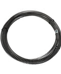 Heavy Duty C11 Sectional Drain Cable 1 1/4 Inch By 15 Foot coiled steel cable for snaking drains and clearing roots.