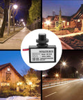 Two Pack Outdoor No Fuss Light Control Sensor Switches With Dusk To Dawn Photocell, 120V AC Hard Wired Post Light Sensor.