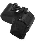 Attachable 52mm Particle Guard Boot For CNC Router Dust Collection, black brush tool, quick install shield for 775 motors
