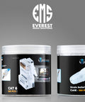 RJ45 Cat6 Pass Through Connectors and Strain Relief Boots Pack of 100 EZ to Crimp Modular Plugs containers front view