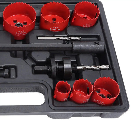 Ultimate 21 Piece HSS Hole Saw Kit For Metalworkers: Fast Cutting 25mm To 3 Inch Drill Set With Extenders And Accessories To Nail Any Project Today, HSS bi-metal hole saws in case