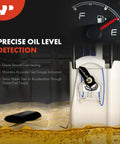 Diagram of Fuel Pump Assembly With Sending Unit For Ford Expedition 1999 2000 2001 2002 4.6L 5.4L 4WD And Lincoln Navigator 1999 5.4L Replacement XL1Z 9H307AA Direct Fit Replacement showcasing precise oil level detection.