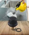 Brass Safety Valve Replacement For Karcher SC1 SC2 CTK10 SC2D Steam Cleaners with durable build, shown on countertop.
