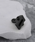 Rear Upper Link Riser For Axial SCX10 III AR45P Shafts One Tenth Scale RC Crawler LCG Chassis, Dual Height Settings 12mm And 17mm, Beef Up Anti-Squat Tuning And Suspension Performance, DIY Upgrade Part