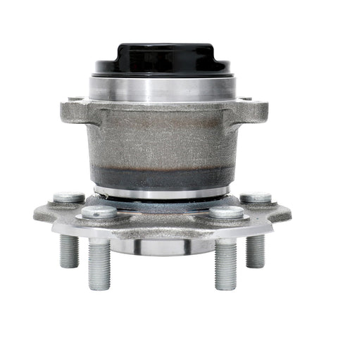 Front view of Rear Wheel Bearing Hub Assembly Set Of 2 For 2014 To 2019 Nissan Rogue FWD And 2017 To 2019 Rogue Sport FWD