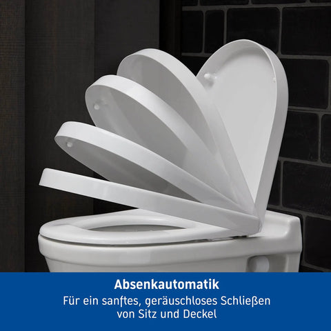 Starck 3 toilet seat white high gloss with soft close lid and stainless steel hinges tool free removal for quick cleaning