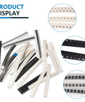 Massive 6390 Pieces 0603 SMD Electronics Component Kit For Repair And Prototyping with resistors, capacitors, inductors, and more