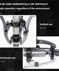 Heavy Duty Hydraulic Gear Puller With 2 Jaw Or 3 Jaw Bearing Hub Separator 50 Ton Capacity For Auto Shop And Machinery Repairs
