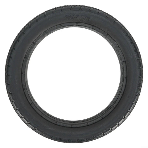 Get Ready For Smooth Rides With These 14x2.125 Solid Tires Designed For E-Bikes Featuring Puncture Proof Construction That Keeps You Rolling Without Flats Or Blowouts Ever Again. 14x2.125 solid rubber tire shown