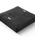 Close-up of Heavy Duty Cantilever Umbrella Base Weatherproof PP Plastic 32.2 By 32.2 Inches Sand Fillable Up To 50 Percent Then About 220 Lbs