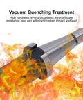 Heavy Duty Milling Chuck Collet Shank Holder For CNC Lathe Operations With Vacuum Quenched Steel Build For Extreme Hardness And Toughness Plus Integrated Structure To Disperse Pressure Like A Boss, showcasing vacuum quenching treatment.