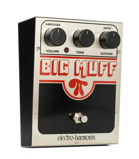 Big Muff Pi Guitar Effects Pedal With Singing Sustain And Gnarly Crushing Distortion Adjustable Tone 9V Battery Included Classic Rock Tone Shaper For Guitars That Classic Crunch For Stage And Studio with volume, tone, and sustain knobs