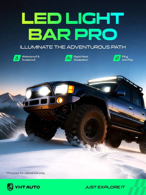 Compact 3 Inch LED Light Bar With 15W Output, Spot Beam 15 Degree, Built For Off Road Trucks, UTVs, ATVs, Boats And More, Beefed Up Weatherproof Driving Light For Night Missions, Construction Sites, And DIY Projects on off-road truck