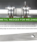 5 Inch Steel Welding Wedge And Pipe Spacer Wedge For Leveling And Alignment with metal pipe fitting setup