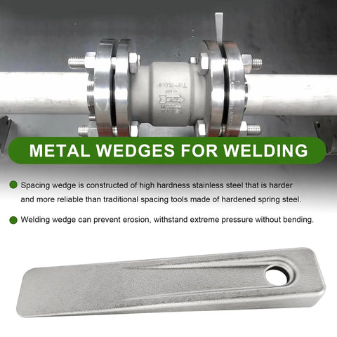5 Inch Steel Welding Wedge And Pipe Spacer Wedge For Leveling And Alignment with metal pipe fitting setup