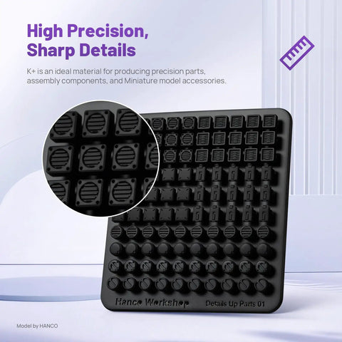 Next Level ABS Like 3D Printer Resin In Jet Black For High Precision Engineering Prints Built Different With Rock Solid Impact Resistance Ready To Drill And Tap Heavy Duty One Kilogram Vat