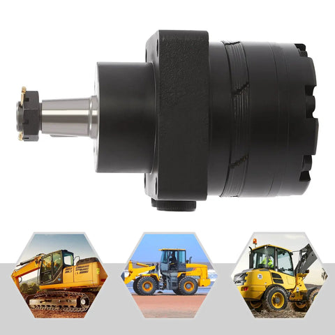Straight Up Heavy Duty 250 Cc Hydraulic Motor Compatible With Parker Tf Series for farm and factory equipment.