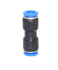 Push To Connect Air Fittings 4mm Tube OD EZ Quick Disconnect Pneumatic Union Connectors for Air Tubing PU PA PE PVC Water Vacuum