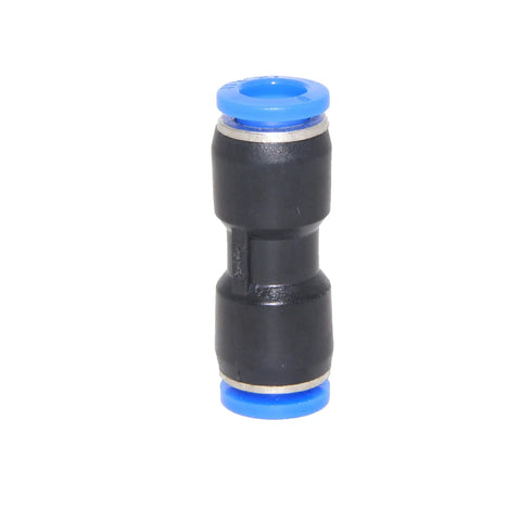 Push To Connect Air Fittings 4mm Tube OD EZ Quick Disconnect Pneumatic Union Connectors for Air Tubing PU PA PE PVC Water Vacuum