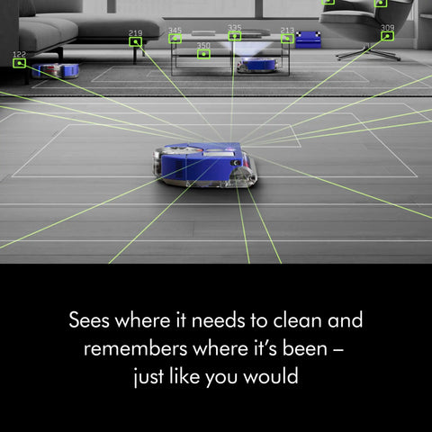 360 Vis Nav Robot Vacuum With Ridiculously Powerful Suction Twice The Power Of Other Bots On All Floor Surfaces