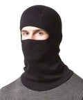 Merino Wool Balaclava Ski Mask For Winter Warmth And All Day Comfort Ultra Cozy Machine Washable Face Covering For Cold Weather Black One Size Fits Most