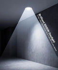 12 Pack 4 Inch Retrofit LED Recessed Lighting with E26 Adaptor, showcasing crisp white light on a textured wall.