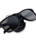 Car Sunglasses Holder Clip For Sun Visor And Air Vent Easy One Handed Access Stays Put One Pair In Place No Slips On The Go Durable Two Pack