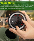 Faucet opening mechanism for 5 Gallon Water Jug For Camping And Outdoors, BPA Free Portable Water Dispenser With Spigot