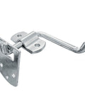 Heavy Duty Corner Stake Latches Zinc Plated Steel Trailer Hardware for secure gates and trailers, 6x5x1 inch design.
