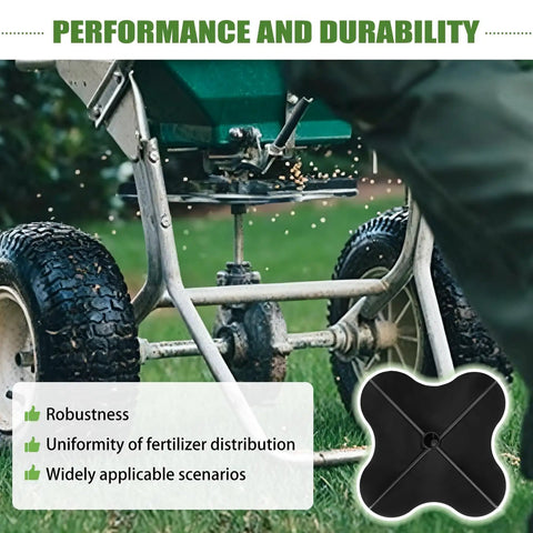 Spreader Spinner Replacement N2320 For Lawn Spreaders 101186 705699 091186 092807 ensures even fertilizer coverage