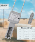 Pro Grade Dual Probe Hay Moisture Tester With Temperature Humidity Compensation For Hay Bales And Forage, Portable Meter With LCD Backlit Display For Alfalfa, Grass, Pennisetum Hydridum And Leymus Chinensis, front view