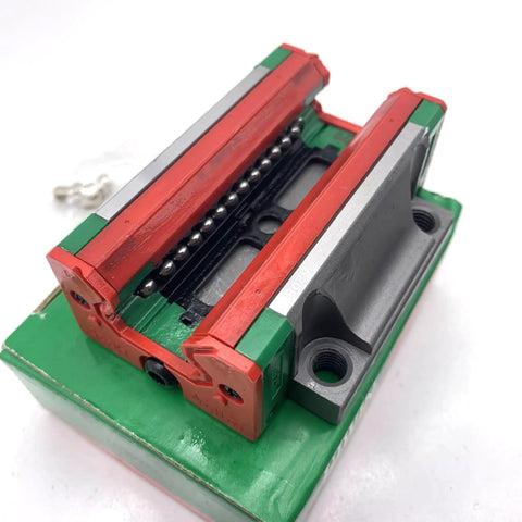Smooth As Butter Linear Guide Rail System With HGW25 Carriage GK Block For CNC Machines 3D Printers And Automation Industry High Precision Ball Bearing Rails For Stable Motion Control, red rail block