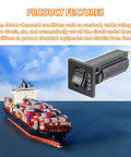 Heavy Duty Thermal Circuit Breaker Fuse For W28XQ1A3 showcases a 3A fuse mounted, with a cargo ship in the background.