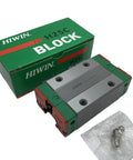 Beefed Up Linear Guide EGH25CA Carriage And Rail Set with box and fitting for CNC machines and 3D printers, high rigidity design.
