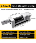 High Precision Stainless Steel Right Angle Vise For CNC Surface Grinding Machines dimensions with clamping range and features