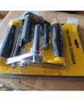 Adjustable Plasterboard Lifter Gypsum Wall Panel Carrier with ergonomic grips in packaging, ideal for easy drywall handling.