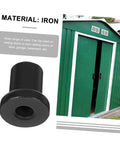 Sliding Barn Door Track Spacers Wall Connectors 4 Pack Built Tough Rust Resistant Hardware For Garage And Farm Use