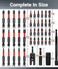 All-In-One Magnetic Impact Nut Driver Kit 80-Piece Set with various SAE and Metric nut drivers and accessories displayed.
