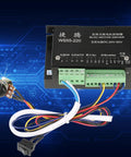 Beefy 48V 500W Brushless Motor Controller For DC Spindle BLDC Motors shown with wiring connectors