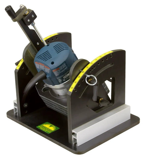Professional Rock Solid Router Molding Jig Cuts Killer Profiles Safely Without Tilting Works With Standard Bits For Easy Edge Trimming And Cabinet Build. Precision jig for 3-1/2 inch motors.