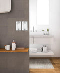 Light Switch Guard Cover For Flat Modern Rocker And Paddle Switches Clear 4 Pack Kid Safe Shield on bathroom wall