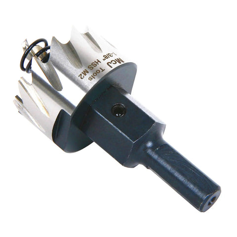 1-3/8 Inch HSS M2 Drill Bit Hole Saw For Metal Cutting, Fits Steel, Iron, Alloy, Copper, Cast Iron, Accurate Under 0.1mm