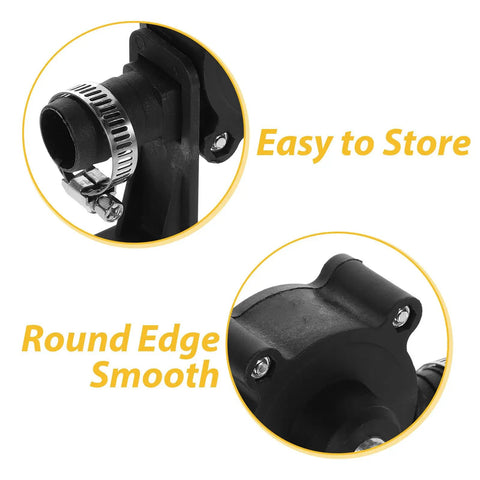 Compact Mini Self Priming Pump For Cordless Power Drills That Transfers Liquids Fast While Delivering A No Sweat Setup for easy storage.