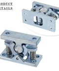 Must Have Double Roller Door Catch With Spring Loaded Mechanism For Cabinets And Drawers Easy Install No Special Tools Needed, steel zinc alloy construction.
