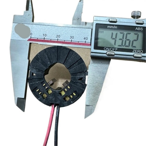 Carbon Brush Holder For SFC 14-A 18-A 22-A Drill Replacement Part with caliper measurement