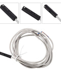 2 Pack D Z73 Magnetic Reed Sensor Proximity Switch For Air Cylinder Induction Switch With Red LED Indicator, 5 To 24 V DC AC