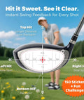 Golf Impact Tape For Drivers Irons And Woods Instant Club Face Feedback Center Contact Training Aid For Home Practice