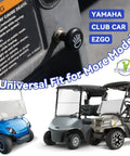 Universal 12 Volt Golf Cart Light Switch Push Pull Headlight Button Replacement For Club Car Yamaha EZGO Models