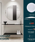 Six Inch Flush Mount LED Ceiling Light Disk Fixture With Dimmable 15W Output And 1000 Lumens 5000K Daylight components